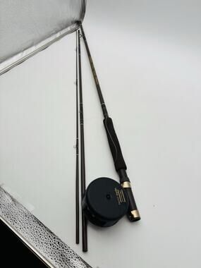 Shakespeare alpha 2528G Fly Fishing Reel And Rod FY 12-R 8’0”